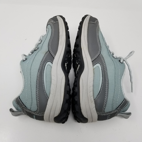 LL Bean Women's Size 6 Sneaker Trail Hiking Athletic Low Top Lace Up Blue Gray - Picture 9 of 12